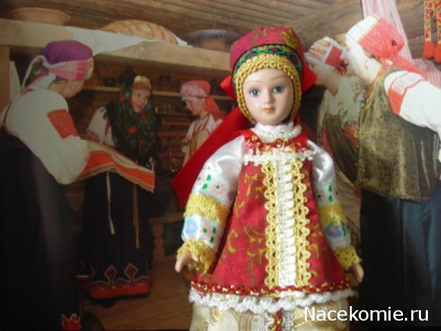 Куклы в народных костюмах №2 Кукла в летнем костюме Костромской губернии