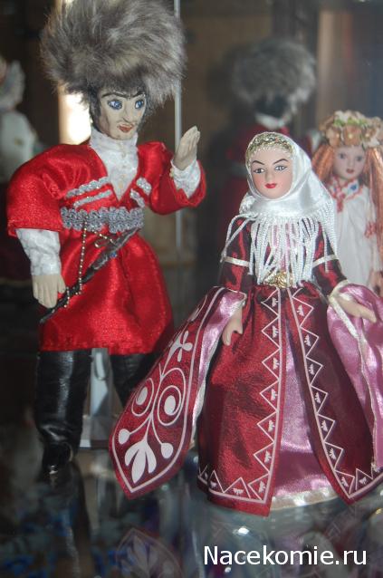 Куклы в народных костюмах №3 Кукла в карачаевском праздничном костюме