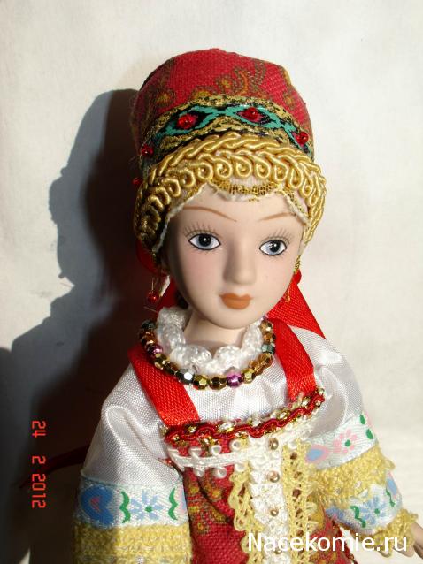 Куклы в народных костюмах №2 Кукла в летнем костюме Костромской губернии