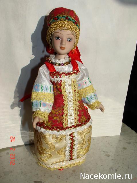 Куклы в народных костюмах №2 Кукла в летнем костюме Костромской губернии