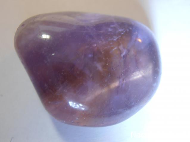 Энергия камней № 53 Аметрин (окатанный камень) фото, обсуждение