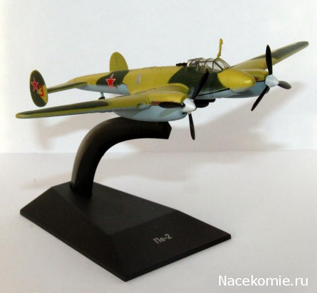 Легендарные самолеты №9 Пе-2 фото модели, обсуждение