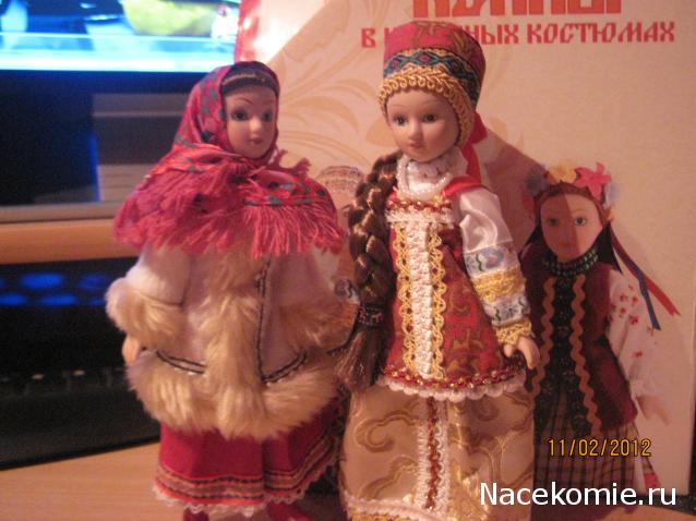 Куклы в народных костюмах №2 Кукла в летнем костюме Костромской губернии