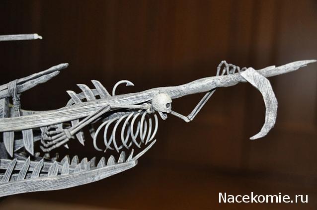 Собери Чёрную Жемчужину. Сборка: Покраска