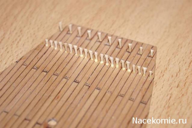 Собери Чёрную Жемчужину. Сборка, обшивка и покраска палуб