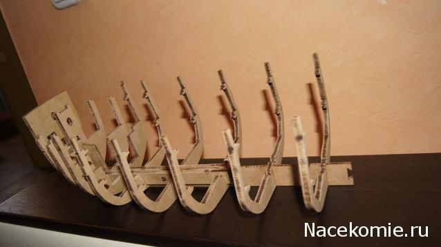 Собери Чёрную Жемчужину. Сборка корпуса.