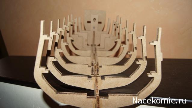 Собери Чёрную Жемчужину. Сборка корпуса.