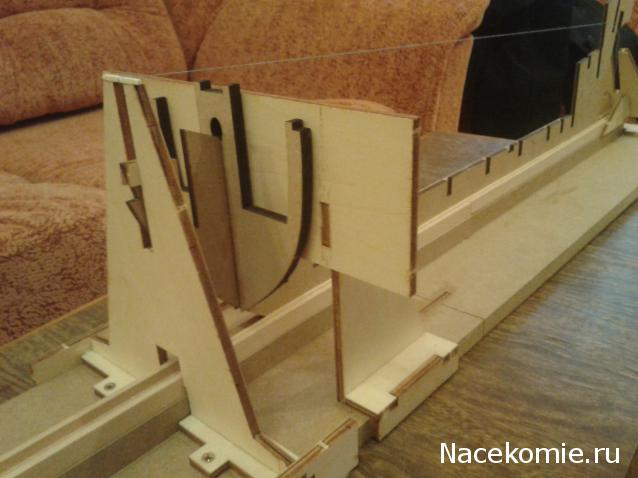 Собери Чёрную Жемчужину. Сборка корпуса.