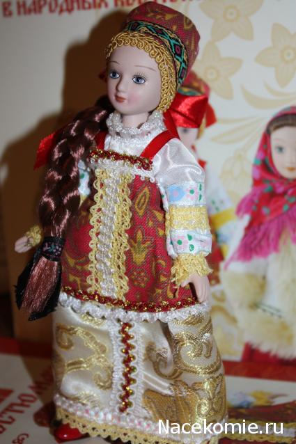 Куклы в народных костюмах №2 Кукла в летнем костюме Костромской губернии