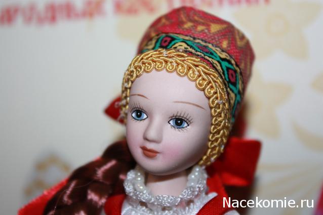 Куклы в народных костюмах №2 Кукла в летнем костюме Костромской губернии