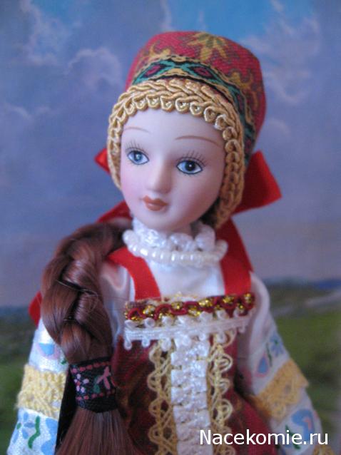 Куклы в народных костюмах №2 Кукла в летнем костюме Костромской губернии