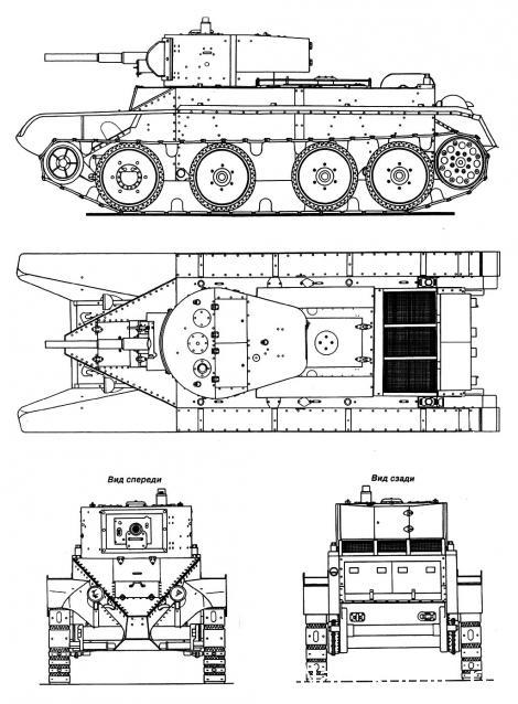 Русские танки №39 - БТ-7
