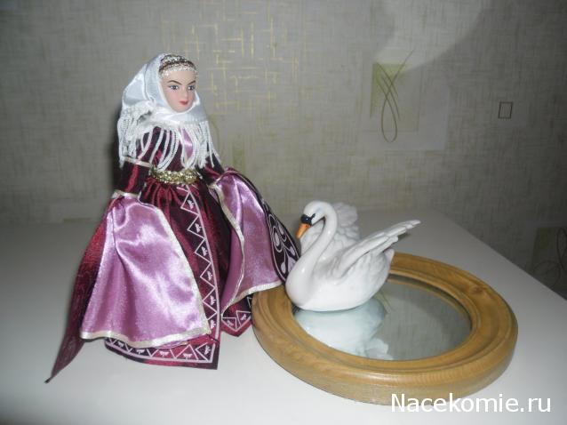 Куклы в народных костюмах №3 Кукла в карачаевском праздничном костюме