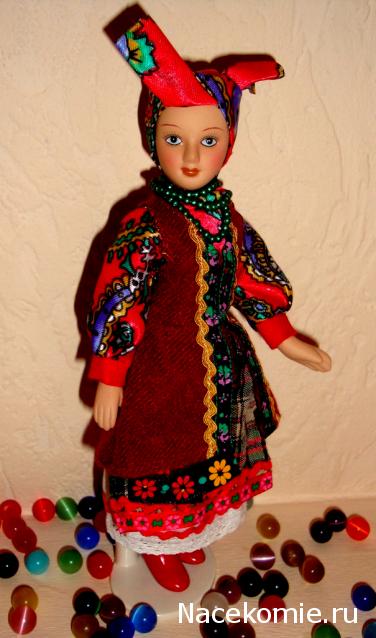 Куклы в народных костюмах №4 Кукла в летнем костюме Киевской губернии