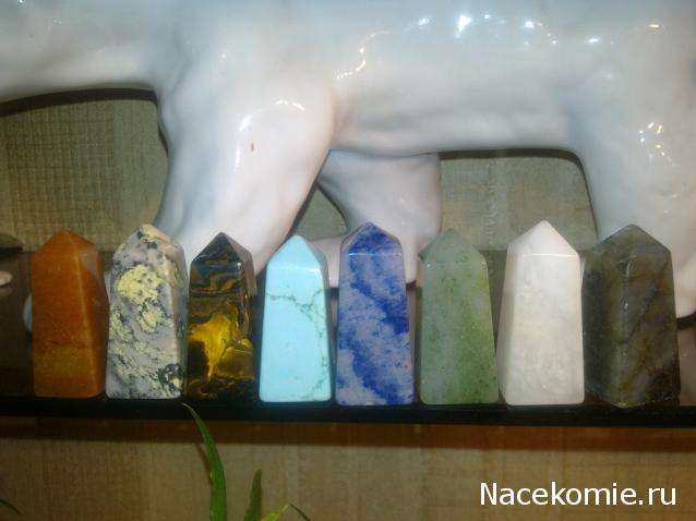 Энергия камней № 60 Голубой говлит (обелиск) фото, обсуждение