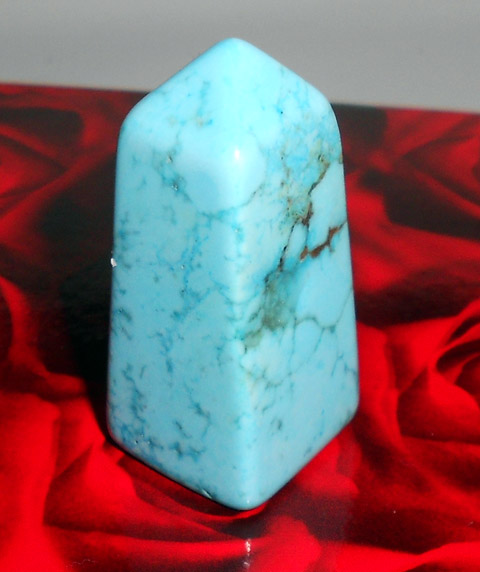 Энергия камней № 60 Голубой говлит (обелиск) фото, обсуждение