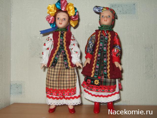 Куклы в народных костюмах №4 Кукла в летнем костюме Киевской губернии