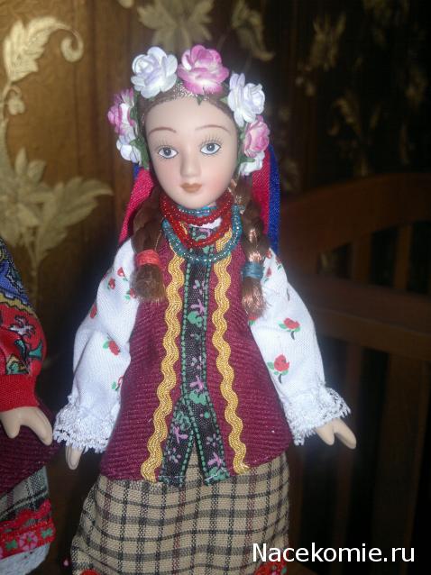 Куклы в народных костюмах №4 Кукла в летнем костюме Киевской губернии