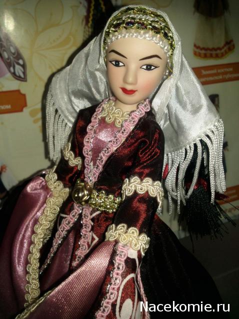 Куклы в народных костюмах №3 Кукла в карачаевском праздничном костюме