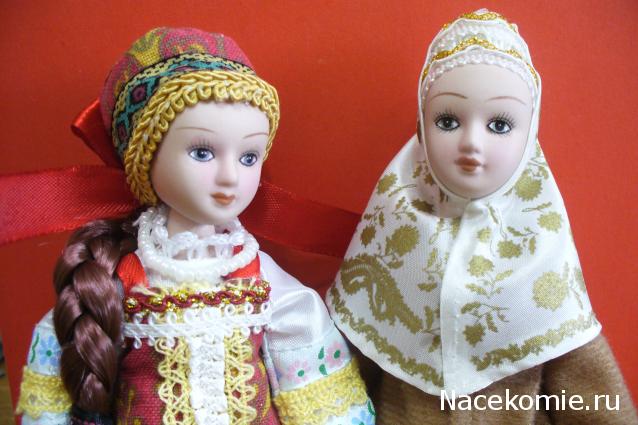 Куклы в народных костюмах №5 Кукла в зимнем костюме Архангельской губернии