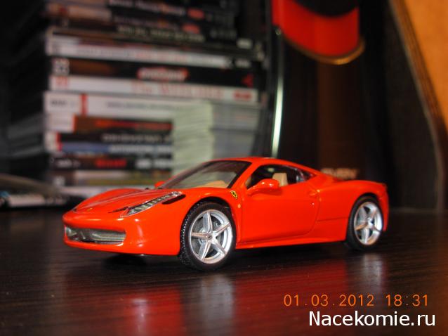 Ferrari Collection №3 458 Italia фото модели, обсуждение