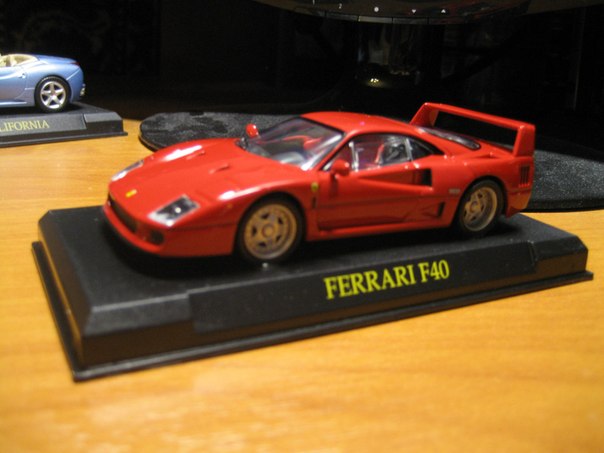 Ferrari Collection №5 F40 фото модели, обсуждение