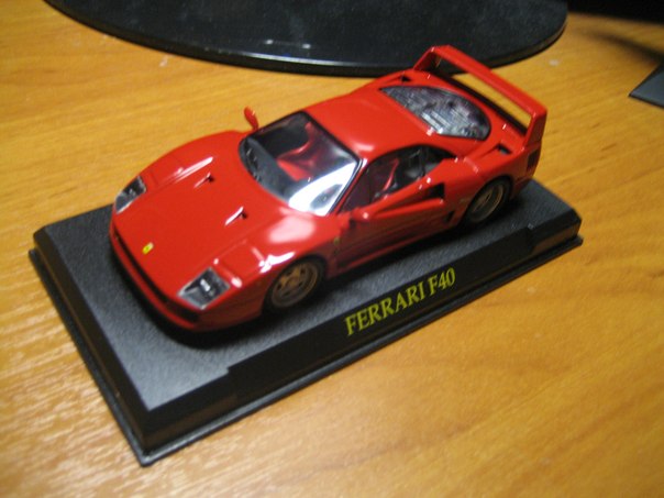 Ferrari Collection №5 F40 фото модели, обсуждение