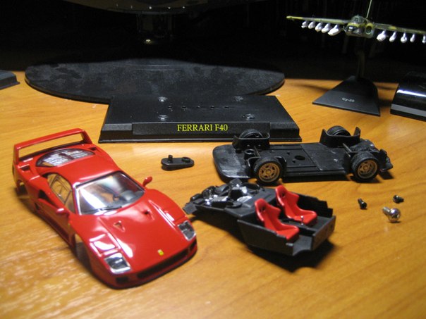 Ferrari Collection №5 F40 фото модели, обсуждение