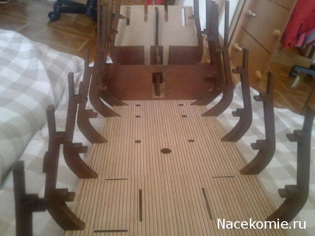 Собери Чёрную Жемчужину. Сборка: Покраска