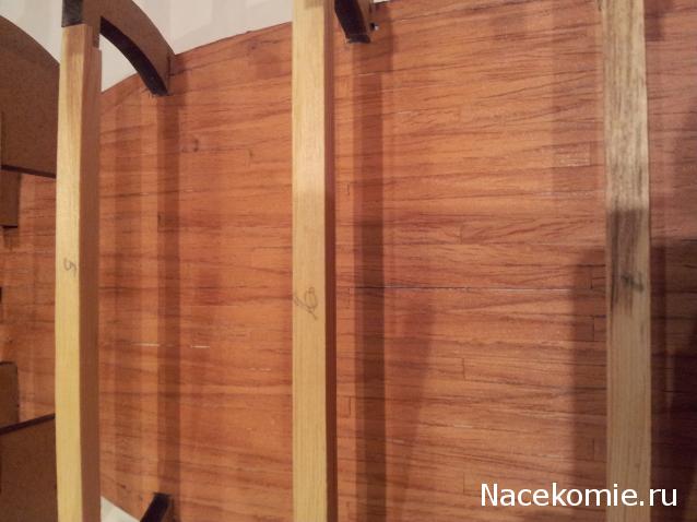 Собери Чёрную Жемчужину. Сборка корпуса.