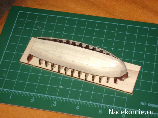 Корабль Адмирала Нельсона "Виктори" - Сборка баркаса