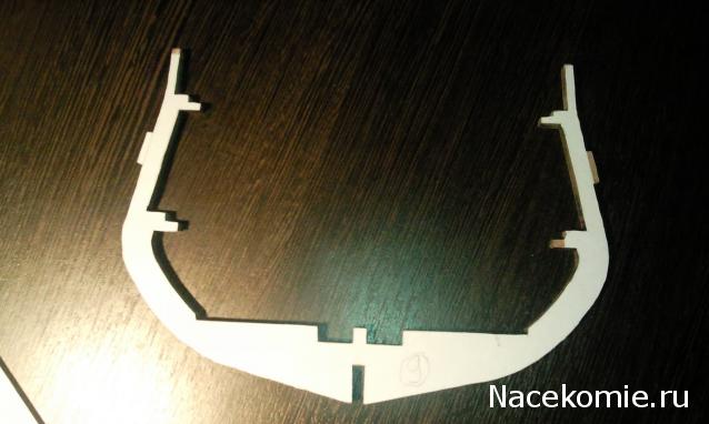 Собери Чёрную Жемчужину. Сборка корпуса.