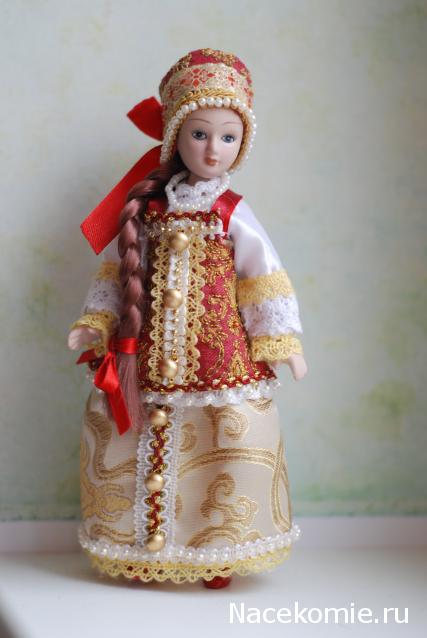 Куклы в народных костюмах №2 Кукла в летнем костюме Костромской губернии