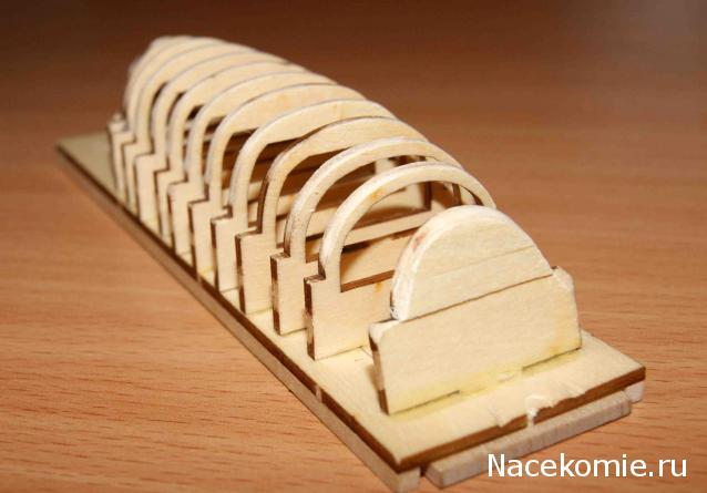 Корабль Адмирала Нельсона "Виктори" - Сборка баркаса