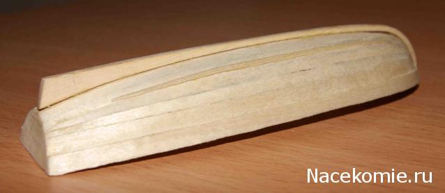 Корабль Адмирала Нельсона "Виктори" - Сборка баркаса