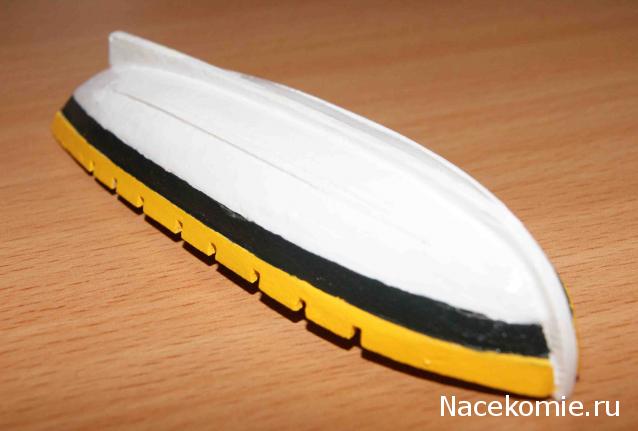 Корабль Адмирала Нельсона "Виктори" - Сборка баркаса