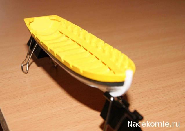 Корабль Адмирала Нельсона "Виктори" - Сборка баркаса