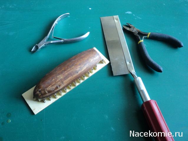 Корабль Адмирала Нельсона "Виктори" - Сборка баркаса