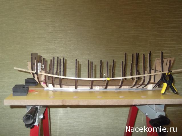 Собери Чёрную Жемчужину. Сборка корпуса.