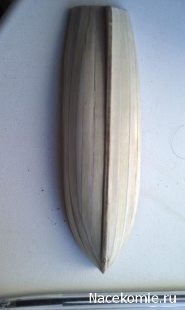 Корабль Адмирала Нельсона "Виктори" - Сборка баркаса