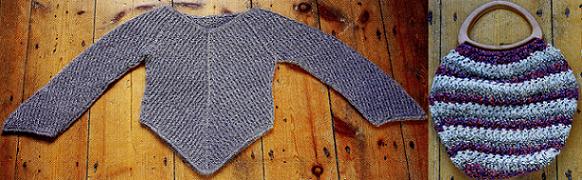 Чудесный крючок №59: Коврик, пуловер с треуг.низом, сумка