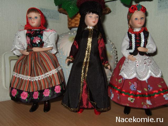 Куклы в народных костюмах №7 Кукла в калмыцком праздничном костюме