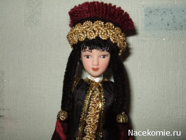 Куклы в народных костюмах №7 Кукла в калмыцком праздничном костюме