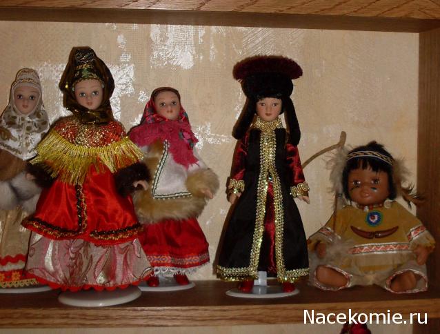 Куклы в народных костюмах №7 Кукла в калмыцком праздничном костюме