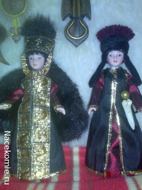 Куклы в народных костюмах №7 Кукла в калмыцком праздничном костюме