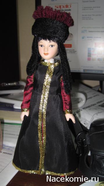 Куклы в народных костюмах №7 Кукла в калмыцком праздничном костюме