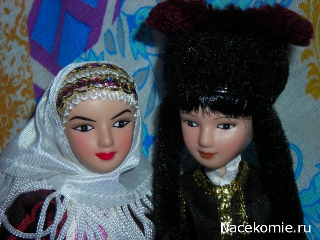 Куклы в народных костюмах №7 Кукла в калмыцком праздничном костюме