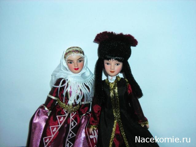 Куклы в народных костюмах №7 Кукла в калмыцком праздничном костюме