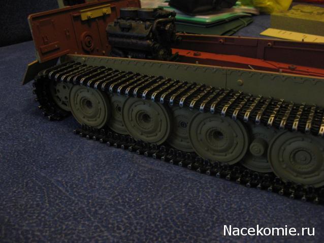 Соберите Танк Тигр - Сборка Корпуса