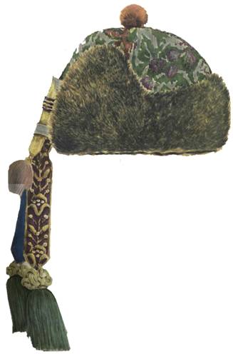 Куклы в народных костюмах №7 Кукла в калмыцком праздничном костюме